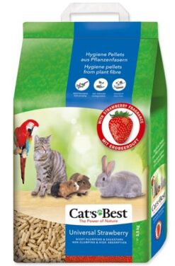 Podstielka pre zvieratá CATS BEST Universal Strawberry 5,5kg  (10L) CATS BEST www.bohre.sk