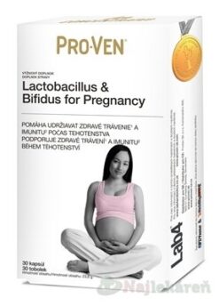 Pro-Ven Lactobacilus & Bifidus for Pregnancy 30 kapsúl PRO-VEN www.bohre.sk