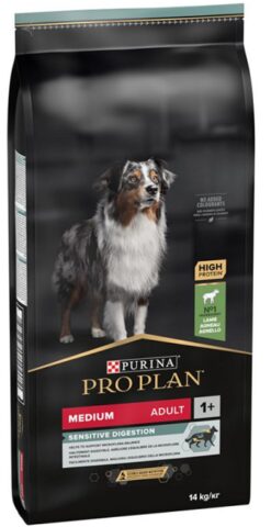 ProPlan MO Dog Opti Digest Adult Medium Sensitive Digestion jahňa granule pre psy 14kg PURINA Pro Plan www.bohre.sk