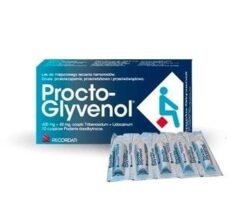 Procto-glyvenol čapíky proti hemoroidom 10x400 mg Procto-Glyvenol www.bohre.sk