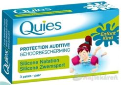 Quies Silikónové chrániče sluchu pre deti Quies www.bohre.sk
