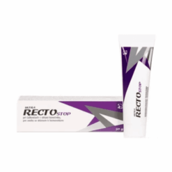 RECTOSTOP Ultra krém pri ťažkostiach v oblasti konečníka a sklonoch k hemoroidom 50 g Rectostop www.bohre.sk