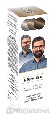 REPAREX voda proti šedivění na bradu a vousy 125 ml Reparex www.bohre.sk