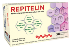 REPITELIN pre zdravú pokožku a nechty 30 kapsúl REHISTA www.bohre.sk