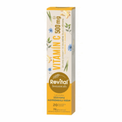 REVITAL Botanicals vitamín C 500 mg zázvor a citrónová tráva 20 šumivých tabliet Revital www.bohre.sk
