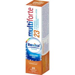 REVITAL Multiforte pomaranč 20 šumivých tabliet Revital www.bohre.sk