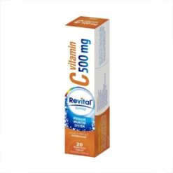 REVITAL Vitamín C 500 mg 20 šumivých tabliet Revital www.bohre.sk
