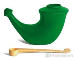 RHINO HORN Konvička na výplach nosa s odmerkou na soľ 1x1ks Rhino Horn www.bohre.sk