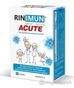 RINIMUN ACUTE výživový doplnok, 7ks Rinimun www.bohre.sk