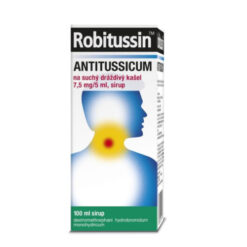ROBITUSSIN Antitussicum sirup na suchý kašeľ 100 ml Robitussin www.bohre.sk