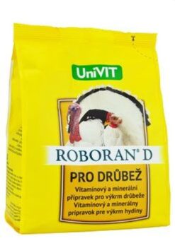ROBORAN D vitamíny a aminokyseliny pre hydinu 1kg Roboran www.bohre.sk