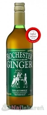 ROCHESTER GINGER zázvorový nápoj na imunitu 725 ml Bio Racio Dia www.bohre.sk