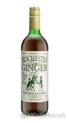 ROCHESTER Light GINGER na nachladnutie 725 ml Bio Racio Dia www.bohre.sk