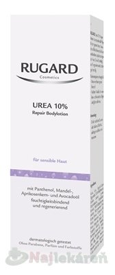 RUGARD Urea 10% regeneračné telové mlieko 200 ml Rugard www.bohre.sk
