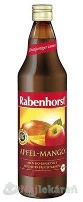 Rabenhorst Jablkovo-mangová šťava Bio 750ml Rabenhorst www.bohre.sk