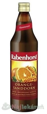 Rabenhorst Pomarančovo-rakytníkový nektár 750 ml Rabenhorst www.bohre.sk