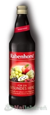 Rabenhorst šťava pre zdravé srdce 0,75 l Rabenhorst www.bohre.sk