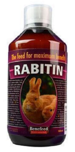 Rabitin K komplex látok zlepšujúcich reprodukciu králikov 500 ml BENEFEED www.bohre.sk