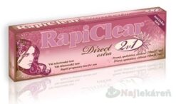 RapiClear Tehotenský test Direct extra 2v1 2ks Rapiclear www.bohre.sk