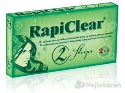 RapiClear Tehotenský test Strips 2v1 2ks Rapiclear www.bohre.sk