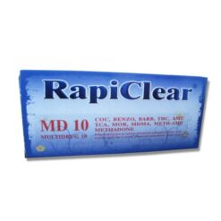 RapiClear Test na prítomnosť drog v moči MULTIDRUG 10 1ks Rapiclear www.bohre.sk