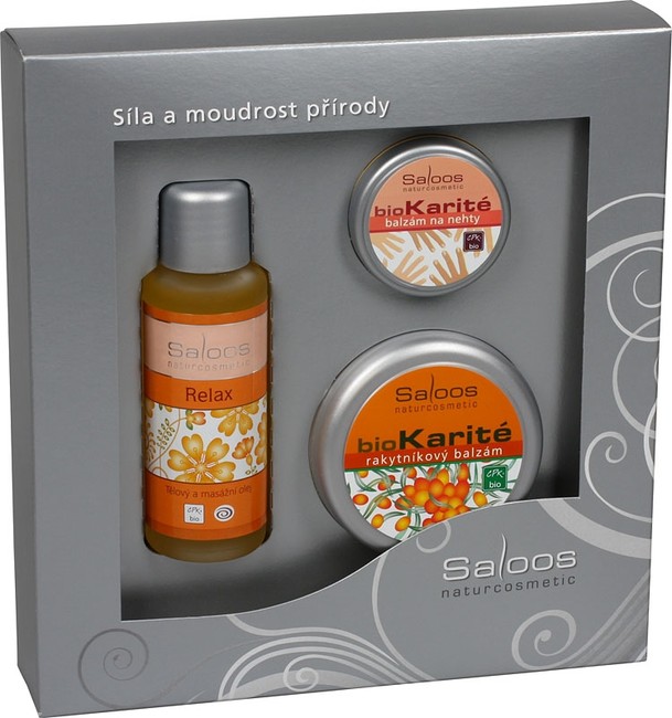 Relax - Darčekové kazety Saloos Naturcosmetic www.bohre.sk