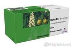 Reparil-Dragées tbl.obd.100 x 20 mg Reparil www.bohre.sk
