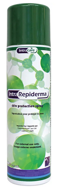 Repiderma spray na hojenie rán pre hospodárske zvieratá 250ml Intracare www.bohre.sk