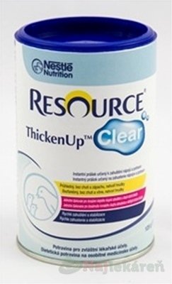 Resource ThickenUp Clear plv 125 g NESTLE www.bohre.sk