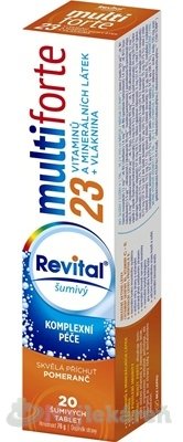 Revital Multi forte pomeranč eff. 20 tabliet Revital www.bohre.sk
