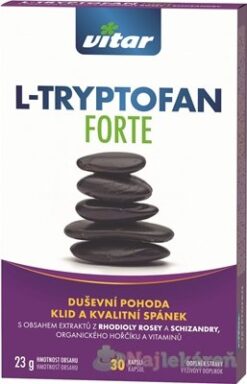 Revital Premium L-Tryptofan Forte 30 kapsúl Vitar www.bohre.sk