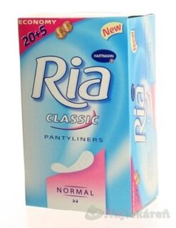 Ria SLIP CLASSIC NORMAL, hygienické vložky 25ks RIA www.bohre.sk
