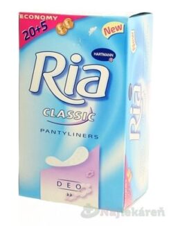 Ria Slip Classic DEO slipové vložky 25ks RIA www.bohre.sk
