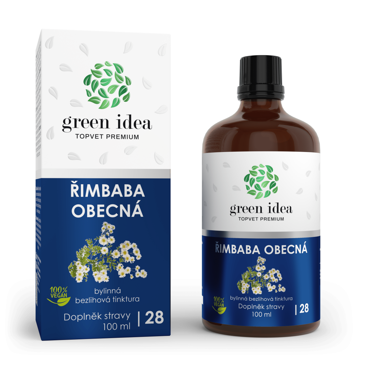 Rimbaba obyčajná – bezliehová tinktúra 100 ml – Green idea Green idea www.bohre.sk