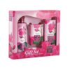 Rose of Bulgaria sprchový gel s růžovou vodou 100 ml + toaletní mýdlo s růží 50 g + pleťový denní krém s růžovou vodou 30 ml, Rose of Bulgaria www.bohre.sk