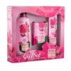 Rose of Bulgaria telový balzam s ružovou vodou 330 ml + toaletné mydlo s ružou 100 g + krém na ruky s ružovou vodou 75 ml, pre ženy Rose of Bulgaria www.bohre.sk