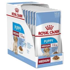 Royal Canin SHN WET MEDIUM PUPPY kapsičky pre šteňatá 10 x 140g Royal Canin www.bohre.sk