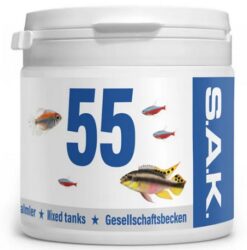 SAK 55 krmivo pre akváriové ryby, veľkosť 4, 150ml SAK www.bohre.sk