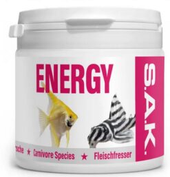 SAK energy krmivo pre akváriové ryby, veľkosť 2 - 150ml SAK www.bohre.sk