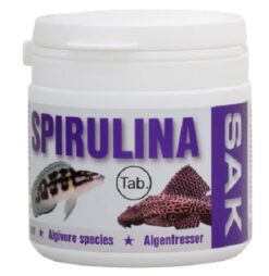 SAK spirulina pre cichlidy a sumce 150ml - TABLETY SAK www.bohre.sk