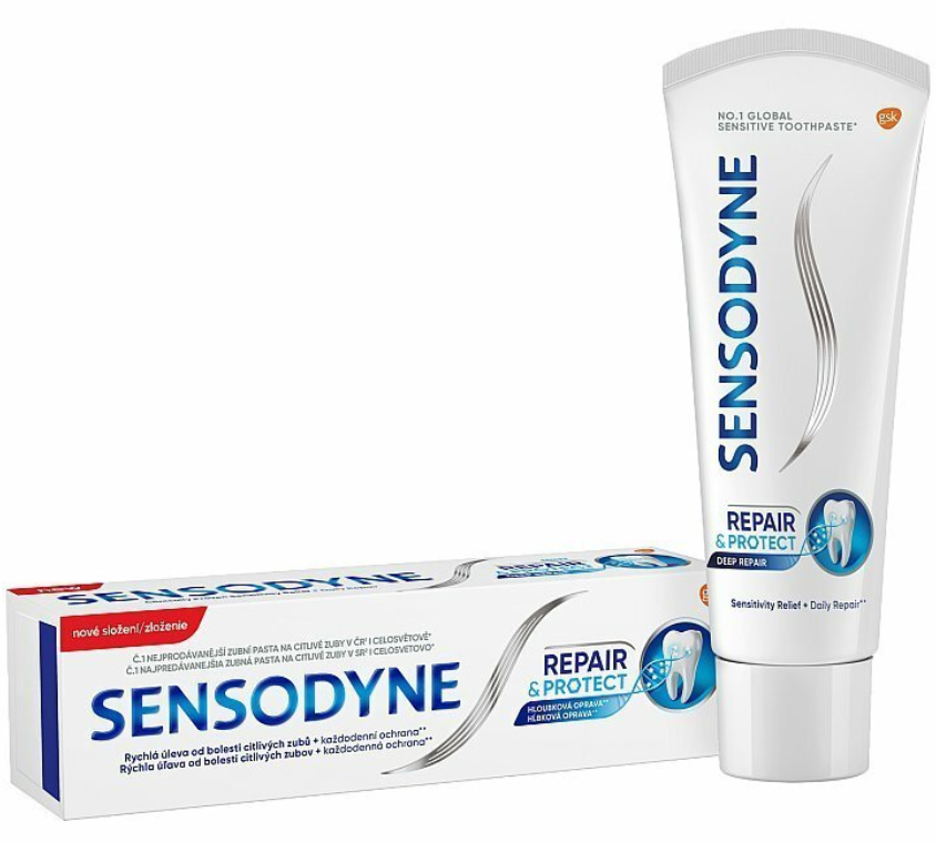 SENSODYNE REPAIR&PROTECT MINT zubná pasta 75ml Sensodyne www.bohre.sk