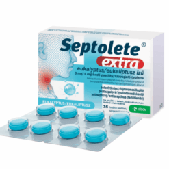 SEPTOLETE Extra 16 tvrdých pastiliek Septolete www.bohre.sk