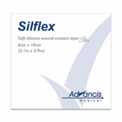 SILFLEX Krytie na rany nepriľnavé 8 x 10 cm 10 ks Silflex www.bohre.sk