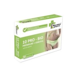SLOVAKIAPHARM 10 pro + Bio premium + vláknina 30 kapsúl SlovakiaPharm www.bohre.sk