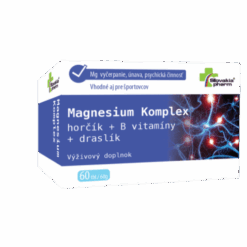 SLOVAKIAPHARM Magnesium komplex 60 tabliet SlovakiaPharm www.bohre.sk
