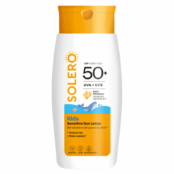 SOLERO Detské opaľovacie mlieko SPF50+ 200 ml SOLERO www.bohre.sk
