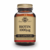 SOLGAR Biotin 1000 µg pre vlasy a pokožku 50 kapsúl Solgar www.bohre.sk