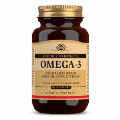 SOLGAR Omega 3 double strength rybí olej 60 kapsúl Solgar www.bohre.sk