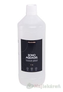 SONO-AQUAGEL - diagnostický gél (kontaktný) 1 kg Aquagel www.bohre.sk