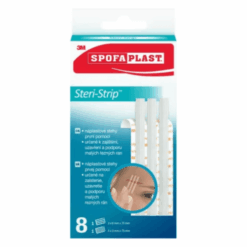 SPOFAPLAST 801 steri-strip náplasťové stehy 8 ks Spofaplast www.bohre.sk